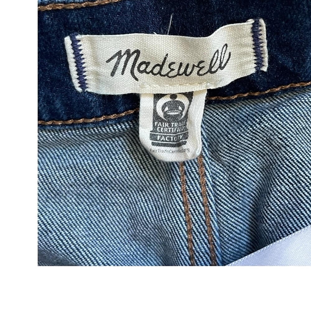 Madewell Dark Blue Wide Leg Jeans 26 Emmett wide leg - Picture 7 of 9